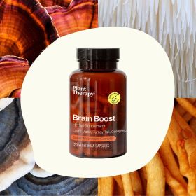 Brain Boost Herbal Supplement Capsules