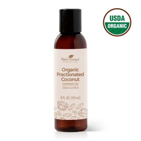 Organic Fractionated Coconut Carrier Oil 4 fl. oz.