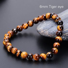 Natural Grade A Yellow Tiger's Eye Yoga Energy Bracelet (Color: 6m Yellow Tiger Eyes)
