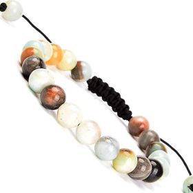 Fashion Personality Natural Stone Adjustable Bracelet (Color: Amazon)