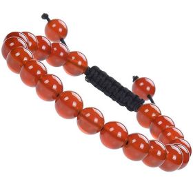 Fashion Personality Natural Stone Adjustable Bracelet (Color: Onyx)