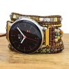 Boho Natural Stone Strap Bracelet